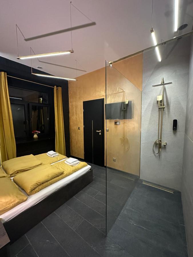 Darkhouse Flaviker Lägenhet Łódź Exteriör bild